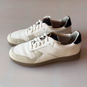 NWOT Everlane White Stone Leather Court Sneakers Womens 8.5